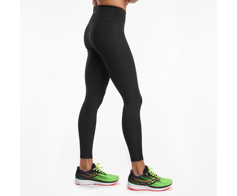 Women's Saucony Fortify Pants Black | Singapore 330KORI